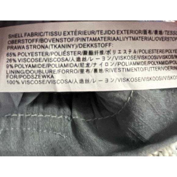 Anthropologie Moon River Cinched Cargo Shorts Slate Grey NWT SZ XL - Picture 7 of 12